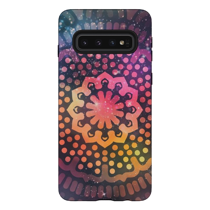 Galaxy S10 StrongFit Mandala Abstract Graphic Design VIII by ArtsCase