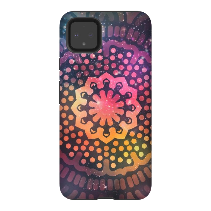 Pixel 4XL StrongFit Mandala Abstract Graphic Design VIII by ArtsCase