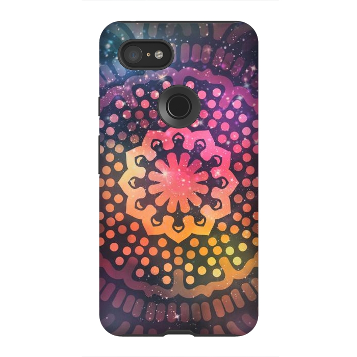 Pixel 3XL StrongFit Mandala Abstract Graphic Design VIII by ArtsCase