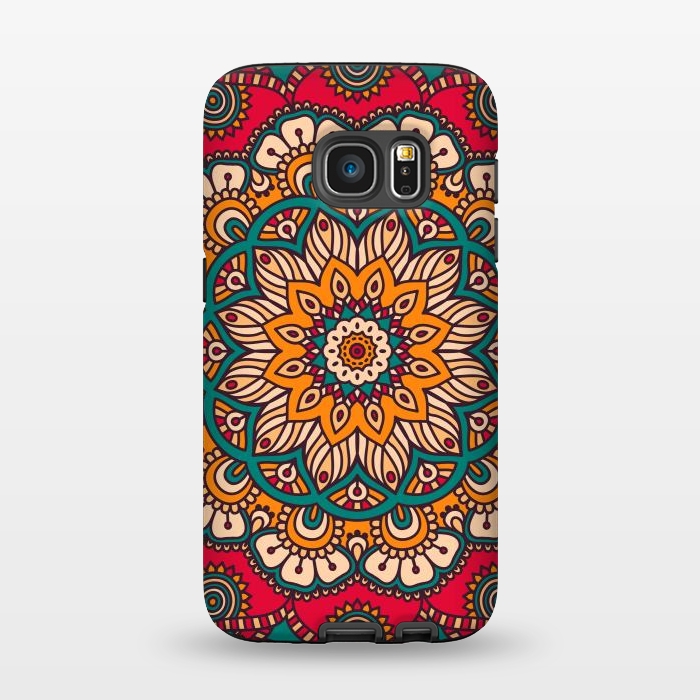 Galaxy S7 StrongFit Mandala Design Pattern ART por ArtsCase