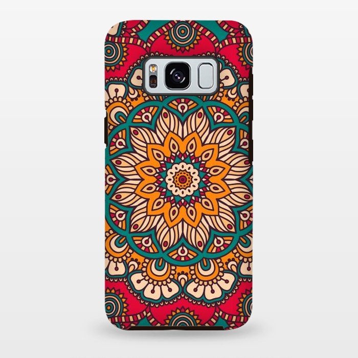 Galaxy S8 plus StrongFit Mandala Design Pattern ART por ArtsCase