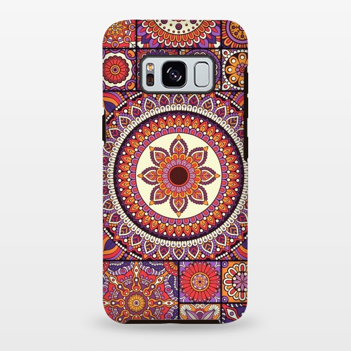 Galaxy S8 plus StrongFit Mandala Pattern Design with Period Decorative Elements by ArtsCase