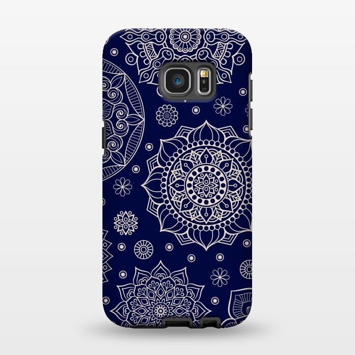 Galaxy S7 EDGE StrongFit Mandala Pattern with Vintage Decorative Elements by ArtsCase