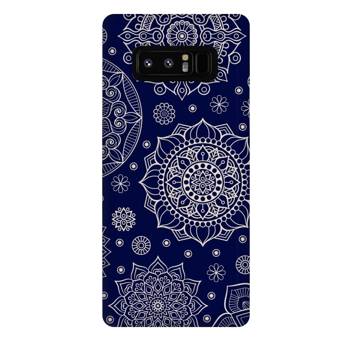 Galaxy Note 8 StrongFit Mandala Pattern with Vintage Decorative Elements by ArtsCase