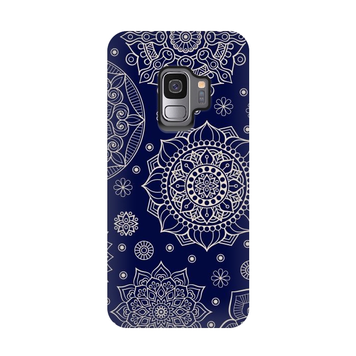 Galaxy S9 StrongFit Mandala Pattern with Vintage Decorative Elements by ArtsCase
