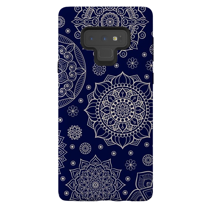 Galaxy Note 9 StrongFit Mandala Pattern with Vintage Decorative Elements by ArtsCase