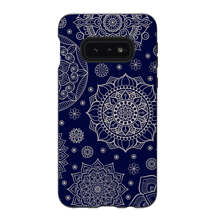 Galaxy S10e StrongFit Mandala Pattern with Vintage Decorative Elements by ArtsCase