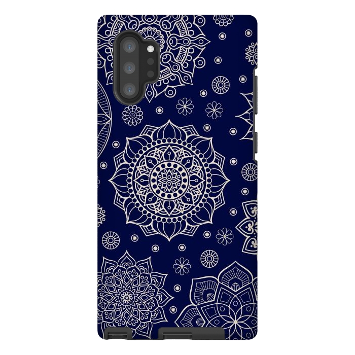 Galaxy Note 10 plus StrongFit Mandala Pattern with Vintage Decorative Elements by ArtsCase