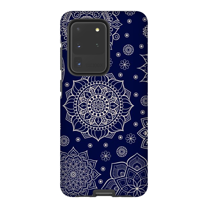 Galaxy S20 Ultra StrongFit Mandala Pattern with Vintage Decorative Elements by ArtsCase