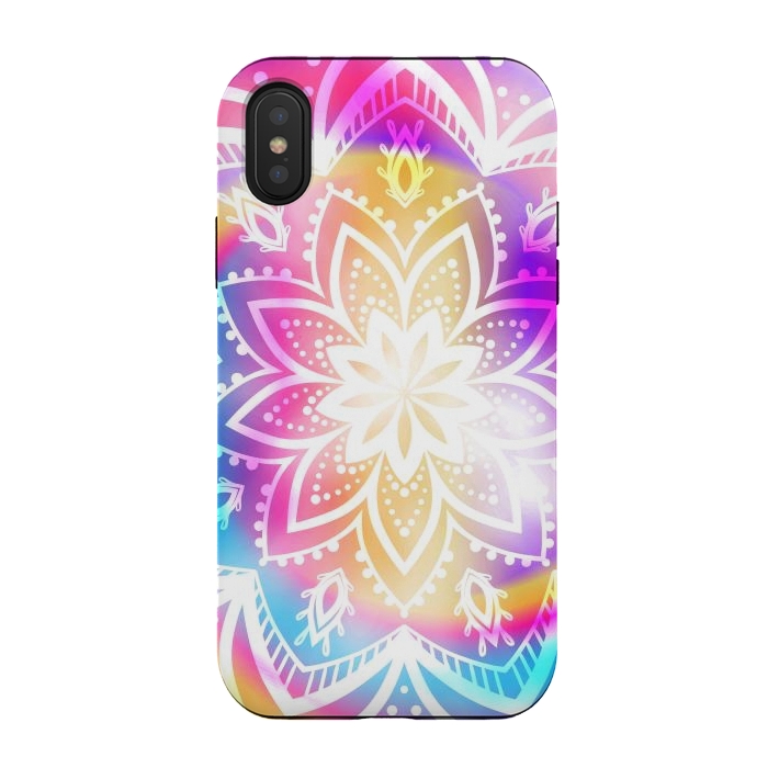 iPhone Xs / X StrongFit Mandala with Hippie Style by ArtsCase