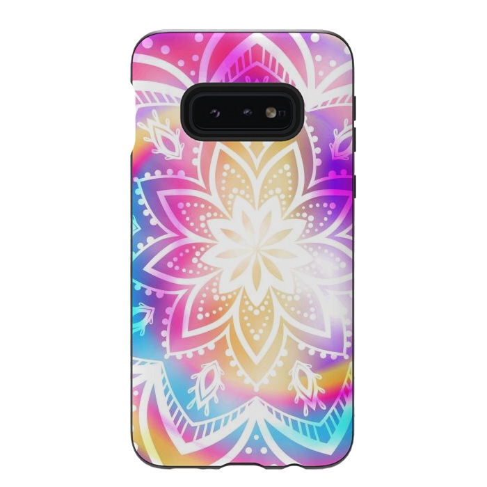 Galaxy S10e StrongFit Mandala with Hippie Style by ArtsCase