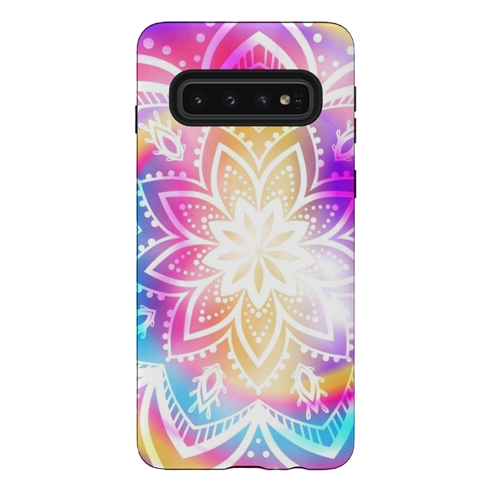 Galaxy S10 StrongFit Mandala with Hippie Style by ArtsCase