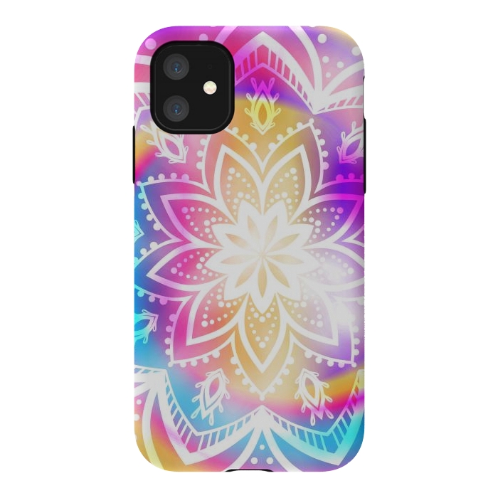 iPhone 11 StrongFit Mandala with Hippie Style by ArtsCase