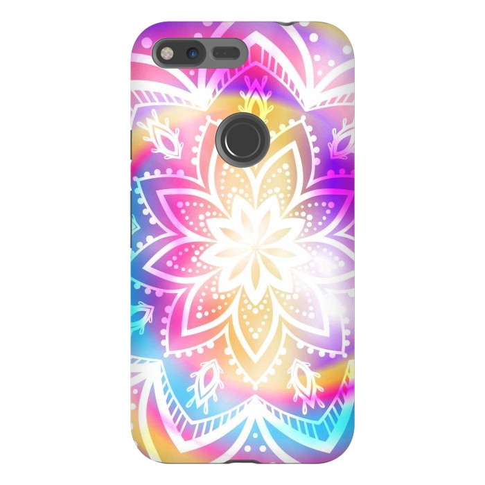 Pixel XL StrongFit Mandala with Hippie Style by ArtsCase
