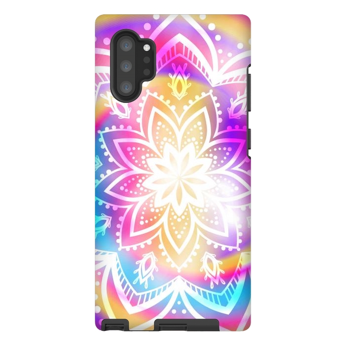 Galaxy Note 10 plus StrongFit Mandala with Hippie Style by ArtsCase