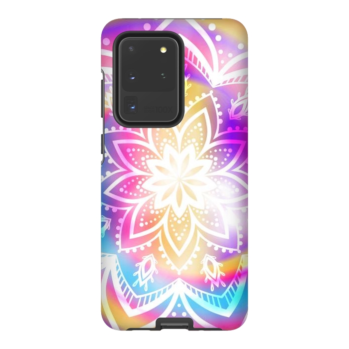Galaxy S20 Ultra StrongFit Mandala with Hippie Style by ArtsCase