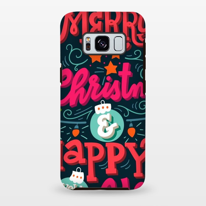 Galaxy S8 plus StrongFit Merry Christmas and Happy New Year 1 by ArtsCase