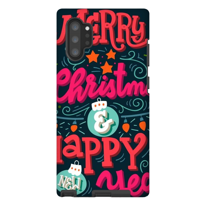 Galaxy Note 10 plus StrongFit Merry Christmas and Happy New Year 1 by ArtsCase