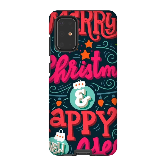 Galaxy S20 Plus StrongFit Merry Christmas and Happy New Year 1 by ArtsCase