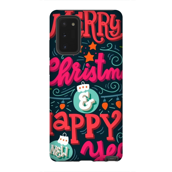 Galaxy Note 20 StrongFit Merry Christmas and Happy New Year 1 by ArtsCase
