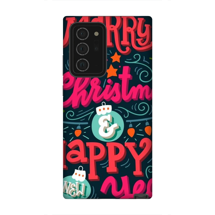 Galaxy Note 20 Ultra StrongFit Merry Christmas and Happy New Year 1 by ArtsCase