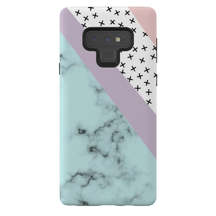 Galaxy Note 9 StrongFit Minimum Creative Marble by ArtsCase