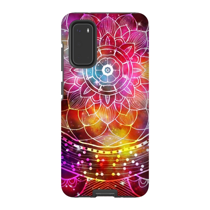 Galaxy S20 StrongFit Modern Design Galaxy Mandala by ArtsCase