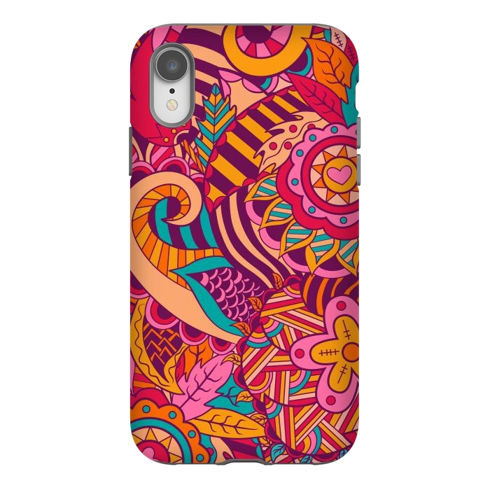 iPhone Xr StrongFit Modern Paisley ART by ArtsCase