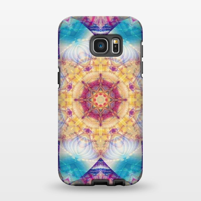 Galaxy S7 EDGE StrongFit multicolored Design Pattern by ArtsCase