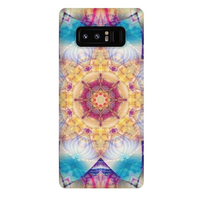 Galaxy Note 8 StrongFit multicolored Design Pattern by ArtsCase