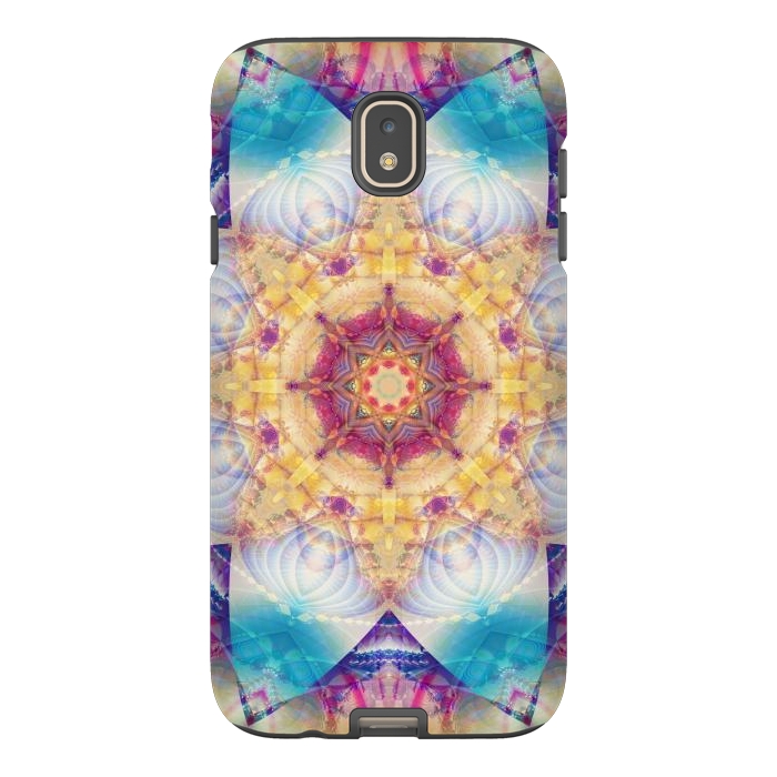 Galaxy J7 StrongFit multicolored Design Pattern by ArtsCase