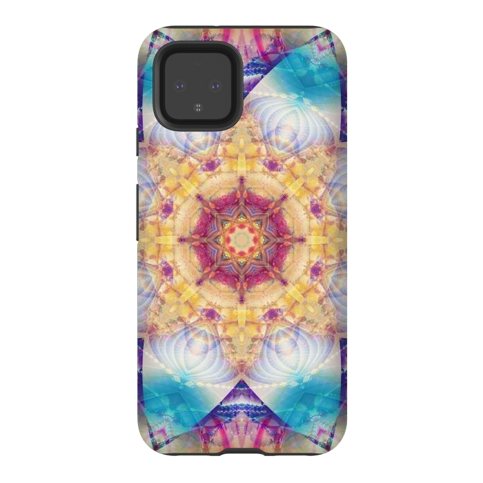 Pixel 4 StrongFit multicolored Design Pattern by ArtsCase