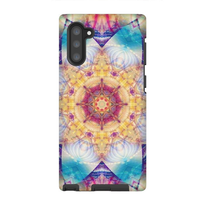 Galaxy Note 10 StrongFit multicolored Design Pattern by ArtsCase