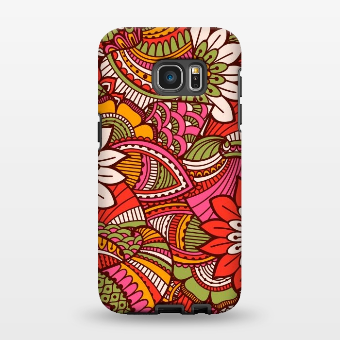 Galaxy S7 EDGE StrongFit Pattern Design 000 by ArtsCase