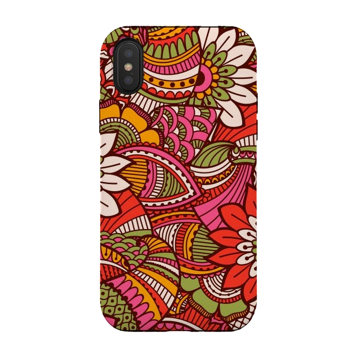 iPhone Xs / X StrongFit Pattern Design 000 by ArtsCase