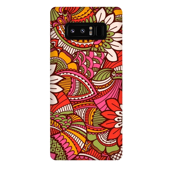 Galaxy Note 8 StrongFit Pattern Design 000 by ArtsCase