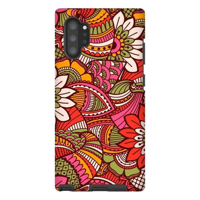 Galaxy Note 10 plus StrongFit Pattern Design 000 by ArtsCase