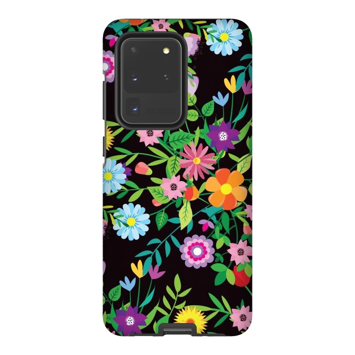 Galaxy S20 Ultra StrongFit Patterns Doodle Spring XI by ArtsCase