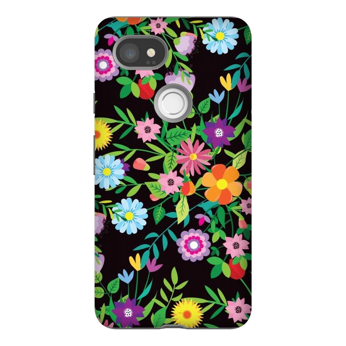 Pixel 2XL StrongFit Patterns Doodle Spring XI by ArtsCase