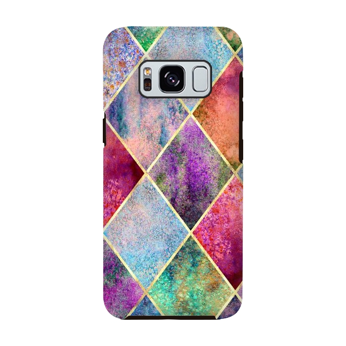 Galaxy S8 StrongFit Plancha Geométrica Abstracta by ArtsCase