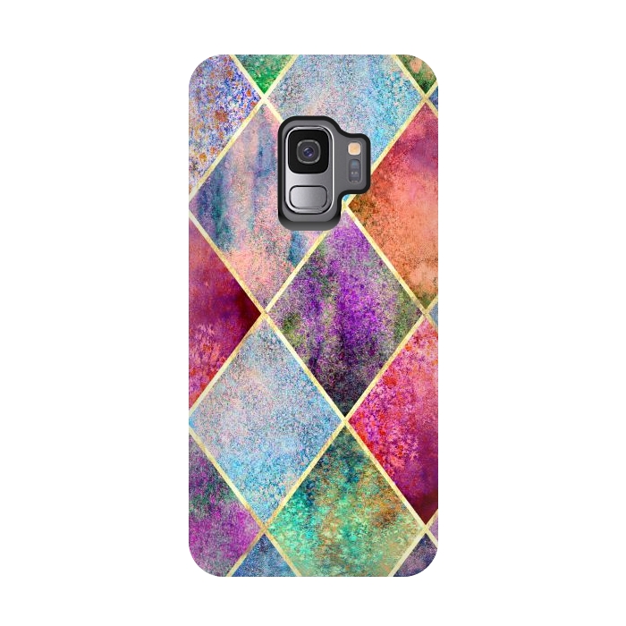Galaxy S9 StrongFit Plancha Geométrica Abstracta by ArtsCase
