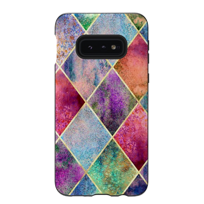 Galaxy S10e StrongFit Plancha Geométrica Abstracta by ArtsCase