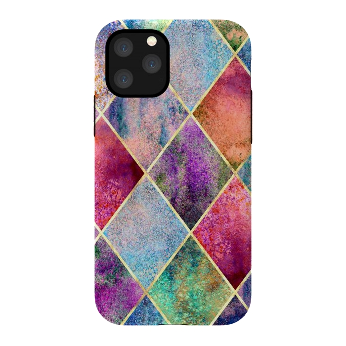 iPhone 11 Pro StrongFit Plancha Geométrica Abstracta by ArtsCase