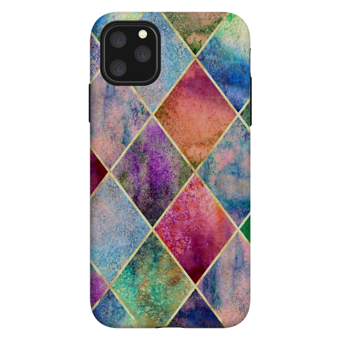 iPhone 11 Pro Max StrongFit Plancha Geométrica Abstracta by ArtsCase