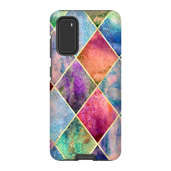 Galaxy S20 StrongFit Plancha Geométrica Abstracta by ArtsCase