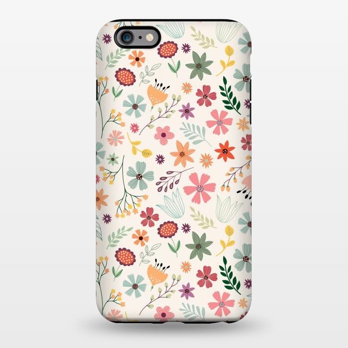 iPhone 6/6s plus StrongFit Pretty Flowers Pattern Design XIII by ArtsCase