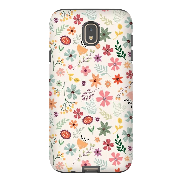 Galaxy J7 StrongFit Pretty Flowers Pattern Design XIII by ArtsCase