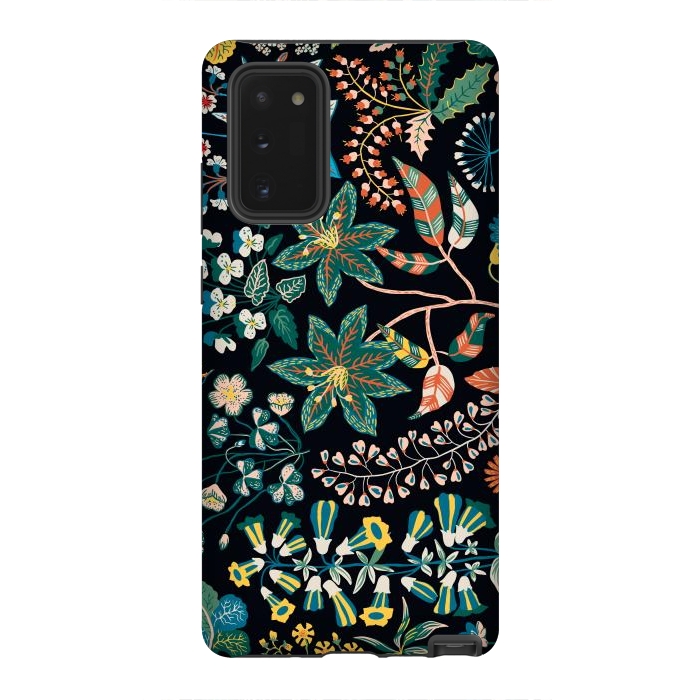 Galaxy Note 20 StrongFit Randomly Scattered Botanical Motifs by ArtsCase