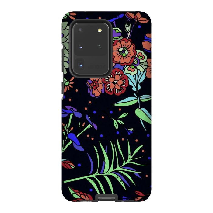 Galaxy S20 Ultra StrongFit Seamless Floral Pattern 333 by ArtsCase