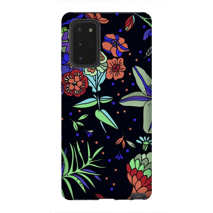 Galaxy Note 20 StrongFit Seamless Floral Pattern 333 by ArtsCase